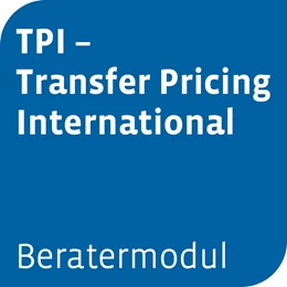 Abbildung von Beratermodul TPI - Transfer Pricing International | 1. Auflage | | beck-shop.de