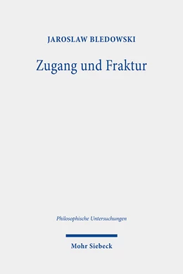 Abbildung von Bledowski | Zugang und Fraktur | 1. Auflage | 2021 | 52 | beck-shop.de
