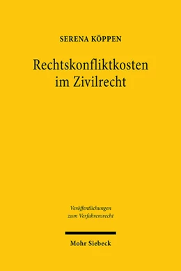 Abbildung von Köppen | Rechtskonfliktkosten im Zivilrecht | 1. Auflage | 2022 | 186 | beck-shop.de