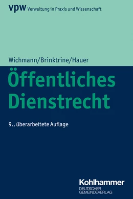 Abbildung von Wichmann / Brinktrine | Öffentliches Dienstrecht | 9. Auflage | 2024 | beck-shop.de