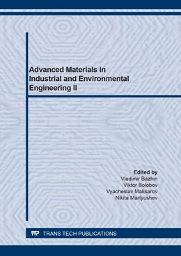 Abbildung von Bazhin / Bolobov | Advanced Materials in Industrial and Environmental Engineering II | 1. Auflage | 2021 | beck-shop.de