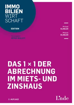 Abbildung von Klinger | Das 1 x 1 der Abrechnung im Miets- und Zinshaus | 2. Auflage | 2021 | beck-shop.de