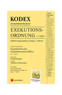Abbildung von Doralt | Kodex Exekutionsordnung - GREx - inkl. App | 1. Auflage | 2021 | beck-shop.de