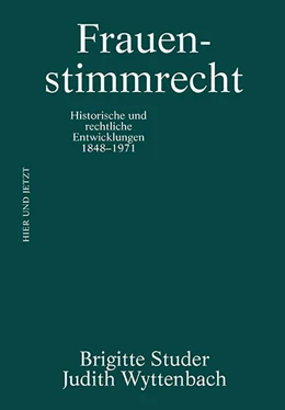 Abbildung von Studer / Wyttenbach | Frauenstimmrecht | 1. Auflage | 2021 | beck-shop.de