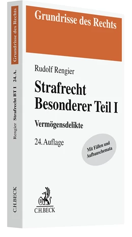Abbildung von Rengier | Strafrecht Besonderer Teil I: Strafrecht BT I | 24. Auflage | 2022 | beck-shop.de