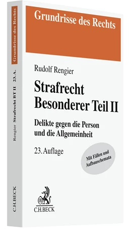 Abbildung von Rengier | Strafrecht Besonderer Teil II: Strafrecht BT II | 23. Auflage | 2022 | beck-shop.de