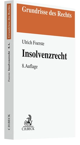 Abbildung von Foerste | Insolvenzrecht | 8. Auflage | 2022 | beck-shop.de