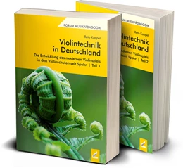 Abbildung von Kuppel / Kraemer | Violintechnik in Deutschland. 2 Bände | 1. Auflage | 2021 | beck-shop.de