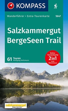Abbildung von Heitzmann | KOMPASS Wanderführer Salzkammergut BergeSeen Trail, 61 Touren mit Extra-Tourenkarte | 1. Auflage | 2022 | beck-shop.de