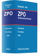 Abbildung von Musielak / Voit | Zivilprozessordnung: ZPO - mit Gerichtsverfassungsgesetz | 19., neubearbeitete Auflage | 2022 | beck-shop.de