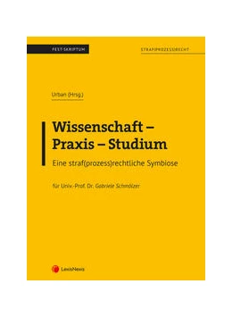 Abbildung von Urban | Wissenschaft – Praxis – Studium | 1. Auflage | 2021 | beck-shop.de