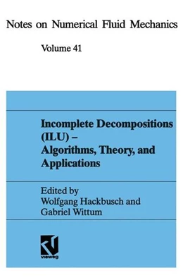 Abbildung von Hackbusch / Wittum | Incomplete Decomposition (ILU) - Algorithms, Theory, and Applications | 1. Auflage | 2019 | beck-shop.de