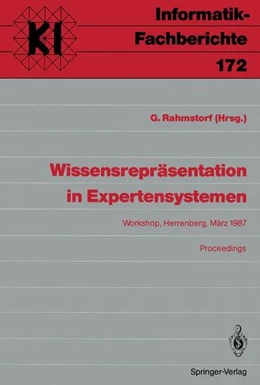 Abbildung von Rahmstorf | Wissensrepräsentation in Expertensystemen | 1. Auflage | 2019 | beck-shop.de