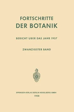 Abbildung von Bünning / Gäumann | Fortschritte der Botanik | 1. Auflage | 2019 | beck-shop.de
