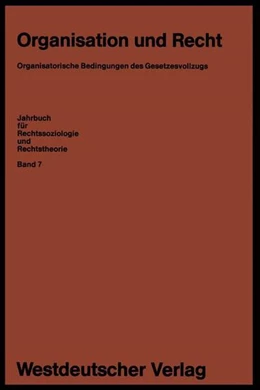 Abbildung von Blankenburg | Organisation und Recht | 1. Auflage | 2013 | beck-shop.de