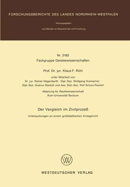 Abbildung von Röhl | Der Vergleich im Zivilprozeß | 1. Auflage | 2013 | beck-shop.de