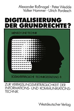 Abbildung von Wedde / Hammer | Digitalisierung der Grundrechte? | 1. Auflage | 2013 | beck-shop.de