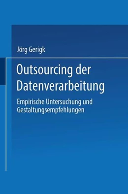 Abbildung von Outsourcing der Datenverarbeitung | 1. Auflage | 2019 | beck-shop.de