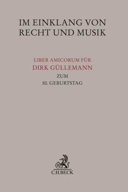 Abbildung von Im Einklang von Recht und Musik | 1. Auflage | 2021 | beck-shop.de
