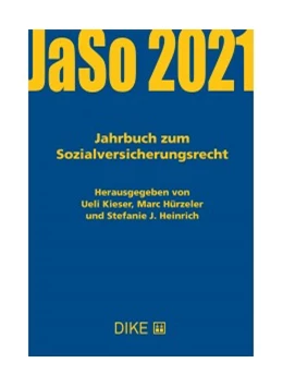 Abbildung von Kieser / Hürzeler | JaSo 2021 Jahrbuch zum Sozialversicherungsrecht | | 2021 | beck-shop.de