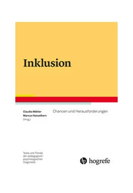Abbildung von Mähler / Hasselhorn | Inklusion | 1. Auflage | 2021 | beck-shop.de