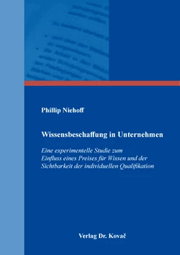 Abbildung von Niehoff | Wissensbeschaffung in Unternehmen | 1. Auflage | 2021 | 545 | beck-shop.de