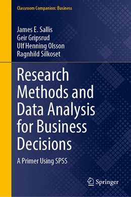 Abbildung von Sallis / Gripsrud | Research Methods and Data Analysis for Business Decisions | 1. Auflage | 2021 | beck-shop.de