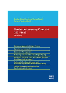 Abbildung von Dauber / Birgel | Vereinsbesteuerung Kompakt 2020/2021 | 13. Auflage | 2022 | beck-shop.de