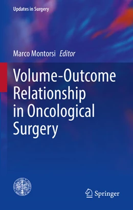 Abbildung von Montorsi | Volume-Outcome Relationship in Oncological Surgery | 1. Auflage | 2020 | beck-shop.de