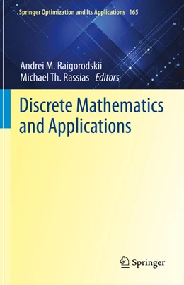 Abbildung von Raigorodskii / Rassias | Discrete Mathematics and Applications | 1. Auflage | 2020 | beck-shop.de