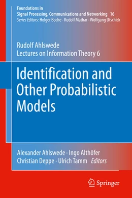 Abbildung von Ahlswede / Althöfer | Identification and Other Probabilistic Models | 1. Auflage | 2021 | beck-shop.de