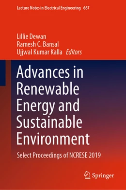 Abbildung von Dewan / C. Bansal | Advances in Renewable Energy and Sustainable Environment | 1. Auflage | 2020 | beck-shop.de