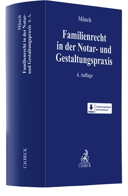 Abbildung von Münch | Familienrecht in der Notar- und Gestaltungspraxis
 | 4. Auflage | 2023 | beck-shop.de