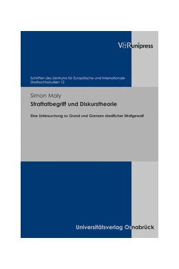 Abbildung von Maly | Straftatbegriff und Diskurstheorie | 1. Auflage | 2022 | beck-shop.de