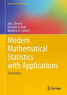 Abbildung von Devore / Berk | Modern Mathematical Statistics with Applications | 3. Auflage | 2021 | beck-shop.de