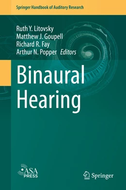 Abbildung von Litovsky / Goupell | Binaural Hearing | 1. Auflage | 2021 | beck-shop.de