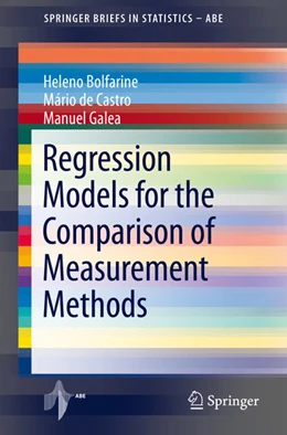 Abbildung von Bolfarine / de Castro | Regression Models for the Comparison of Measurement Methods | 1. Auflage | 2020 | beck-shop.de