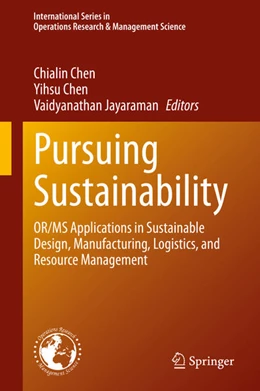 Abbildung von Chen / Jayaraman | Pursuing Sustainability | 1. Auflage | 2021 | beck-shop.de