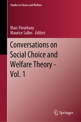 Abbildung von Fleurbaey / Salles | Conversations on Social Choice and Welfare Theory - Vol. 1 | 1. Auflage | 2021 | beck-shop.de