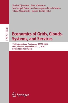 Abbildung von Djemame / Altmann | Economics of Grids, Clouds, Systems, and Services | 1. Auflage | 2020 | beck-shop.de