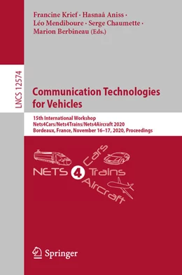 Abbildung von Krief / Aniss | Communication Technologies for Vehicles | 1. Auflage | 2020 | beck-shop.de