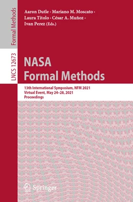 Abbildung von Dutle / Moscato | NASA Formal Methods | 1. Auflage | 2021 | beck-shop.de