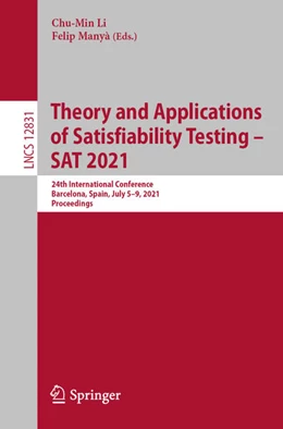 Abbildung von Li / Manyà | Theory and Applications of Satisfiability Testing - SAT 2021 | 1. Auflage | 2021 | beck-shop.de