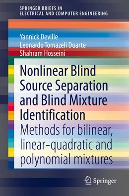 Abbildung von Deville / Duarte | Nonlinear Blind Source Separation and Blind Mixture Identification | 1. Auflage | 2021 | beck-shop.de