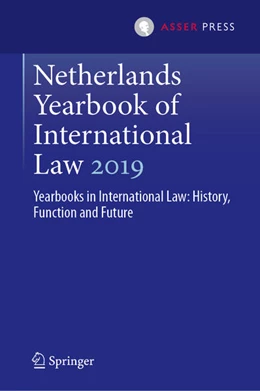 Abbildung von Spijkers / Werner | Netherlands Yearbook of International Law 2019 | 1. Auflage | 2020 | beck-shop.de
