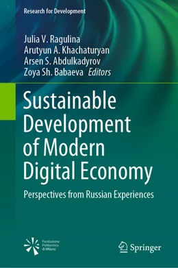 Abbildung von Ragulina / Khachaturyan | Sustainable Development of Modern Digital Economy | 1. Auflage | 2021 | beck-shop.de