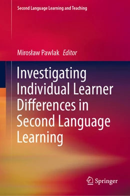 Abbildung von Pawlak | Investigating Individual Learner Differences in Second Language Learning | 1. Auflage | 2021 | beck-shop.de