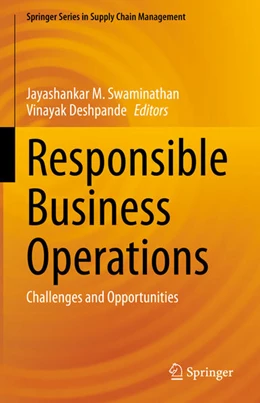 Abbildung von Swaminathan / Deshpande | Responsible Business Operations | 1. Auflage | 2021 | beck-shop.de