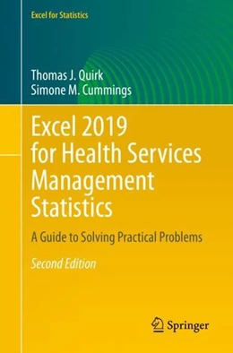 Abbildung von Quirk / Cummings | Excel 2019 for Health Services Management Statistics | 2. Auflage | 2020 | beck-shop.de