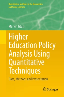 Abbildung von Titus | Higher Education Policy Analysis Using Quantitative Techniques | 1. Auflage | 2021 | beck-shop.de